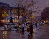 Place du Theatre de la Comedie Francaise - 爱德华·科尔特斯